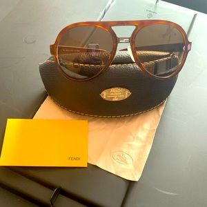 Gently Used FENDI Aviator Shades